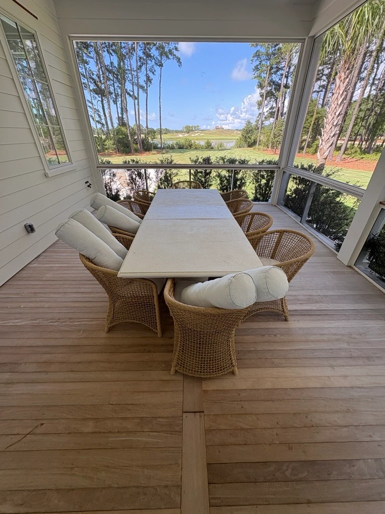 Full Property Restoration — Railing detail